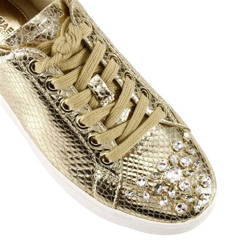 michael kors gold shoes macy's|Michael Kors outlet sneakers.